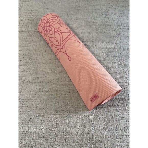 EDX Yoga Mat Pink. 68” X 24”. Great Shape - Picture 9 of 9